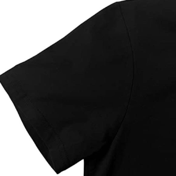 BLACK I’M NOT WEIRD GRAPHIC T-SHIRT - Picture 3 of 4